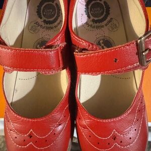 Livie & Luca Red Dress Shoes for Kids